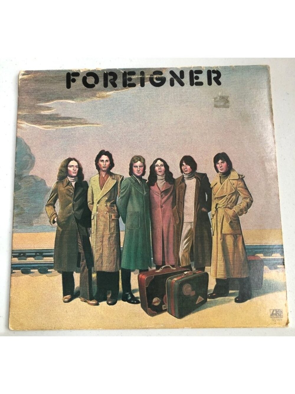 Foreigner Self-Titled Vinyl LP 1977 Atlantic SD 19109 Classic Rock Album